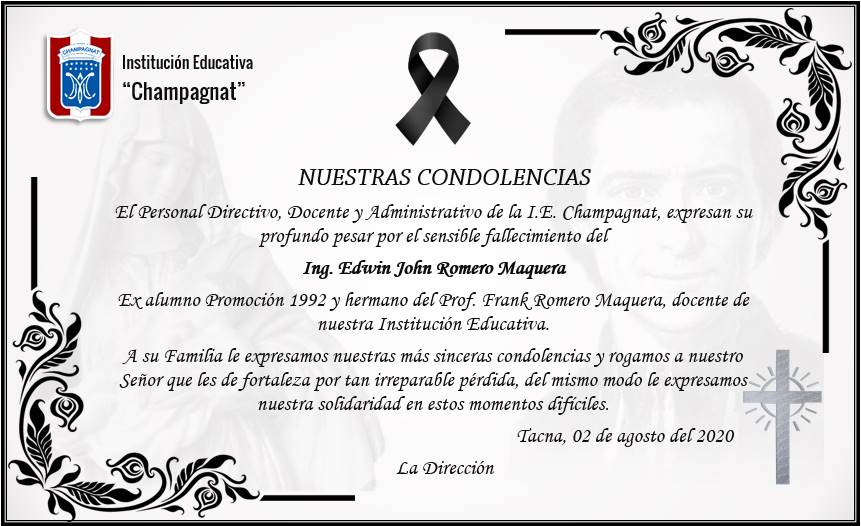 condolencias proffrank