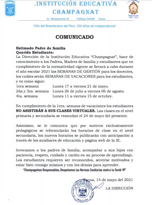 comunicado 